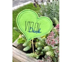 Stickserie ITH - 17 Blumenstecker Glückwünsche